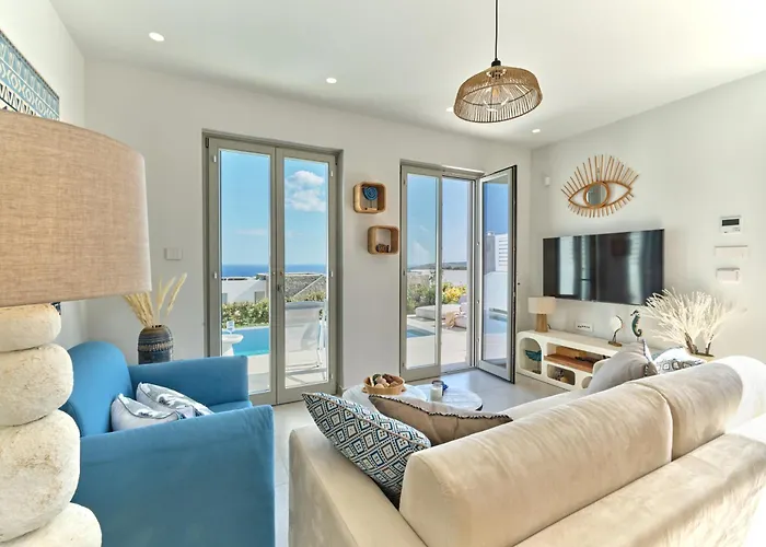 Vila Le22, 180 Panoramic Sea Views, Paros *